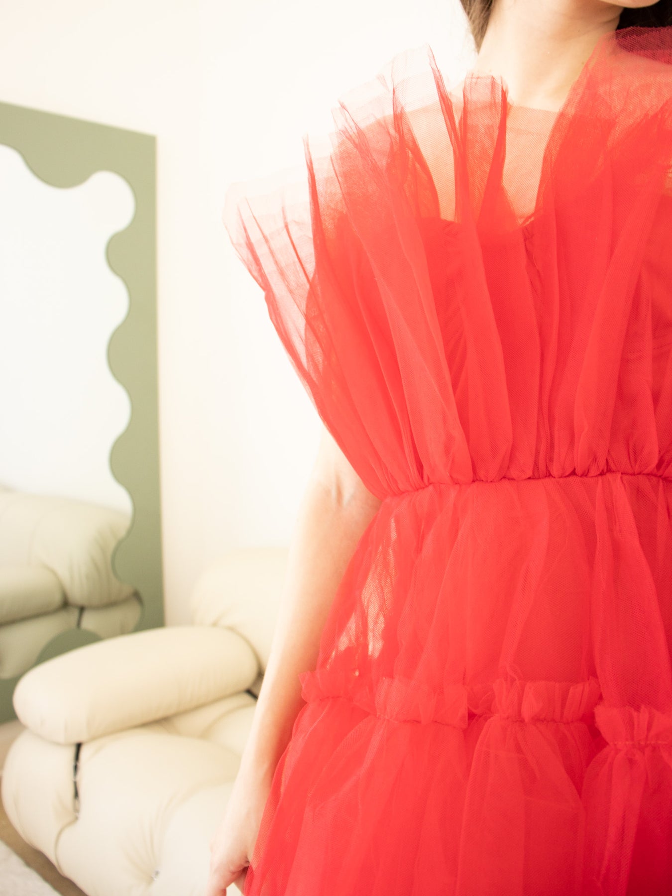 Lani the Label, Getaway Dress in Red